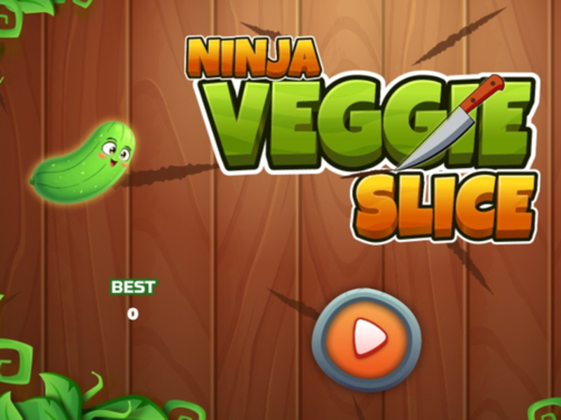 Laro Ninja veggie slice online