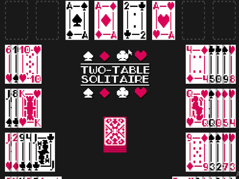 Laro Two-table Solitaire online