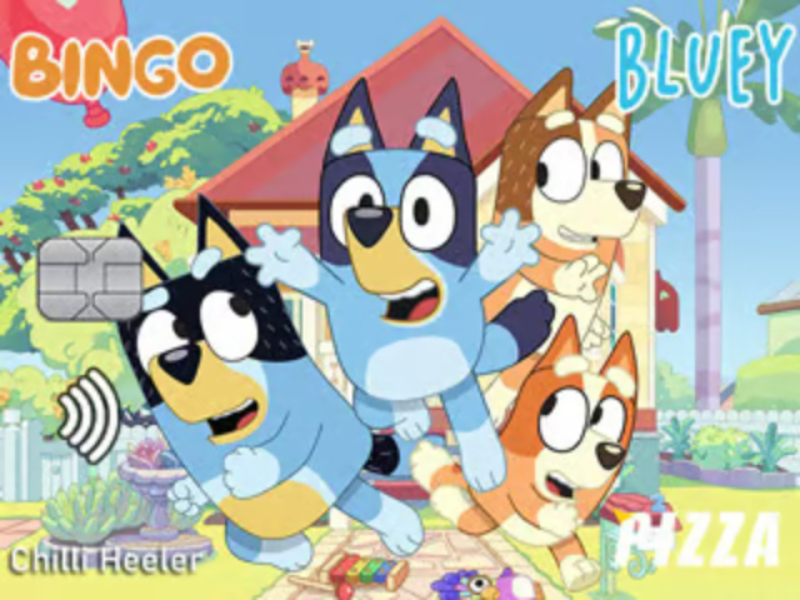 Laro Jigsaw Puzzle: Bluey Credit Card online