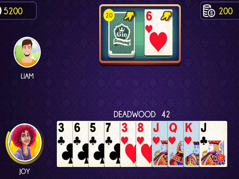 Laro Gin Rummy online