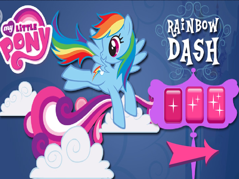 Laro Rainbow Dash's Cloud Bump online