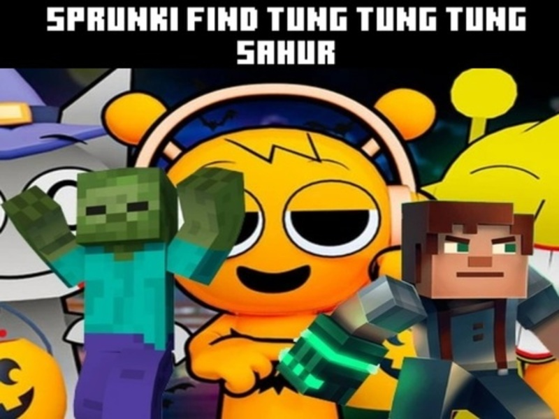 Laro Sprunki Hanapin ang Tung Tung Tung Sahur online