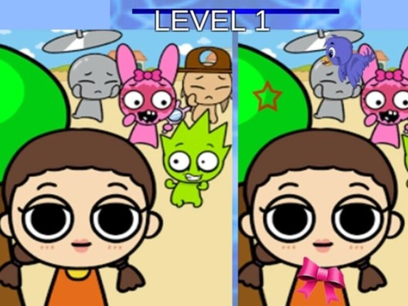 Laro Sprunki at Squid Game Pagkakaiba online