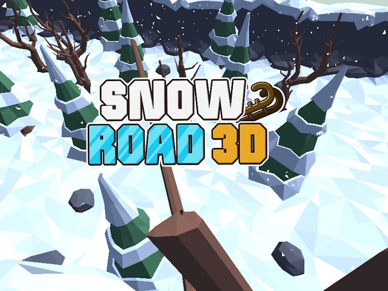 Laro Snow Road 3d online