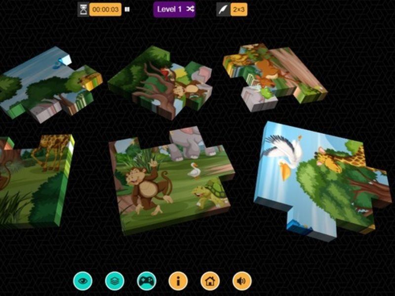 Laro 3d jigsaw puzzle online