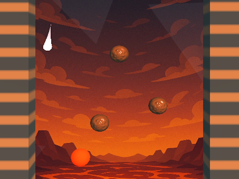 Laro Bubble Lava Puzzle online