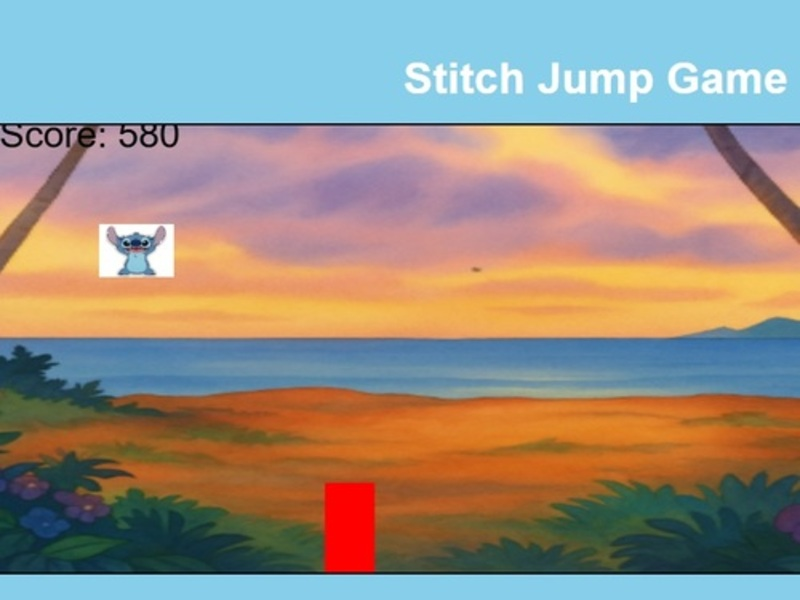 Laro Stitch jump game online