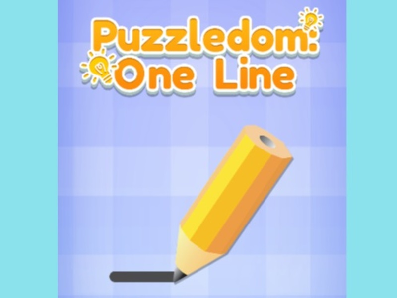 Laro Puzzledom: Isang linya online