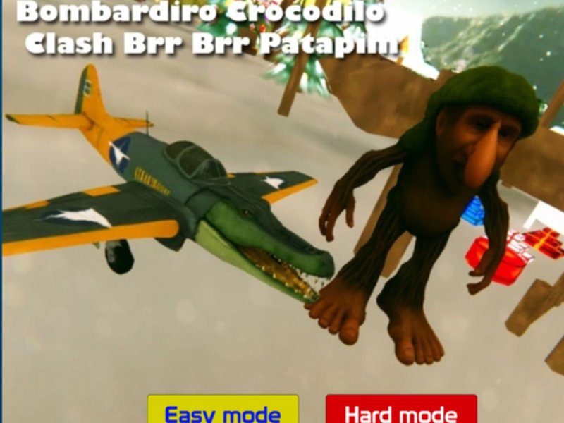 Laro Bombardiro Crocodilo Clash Brr Brr Patapim online