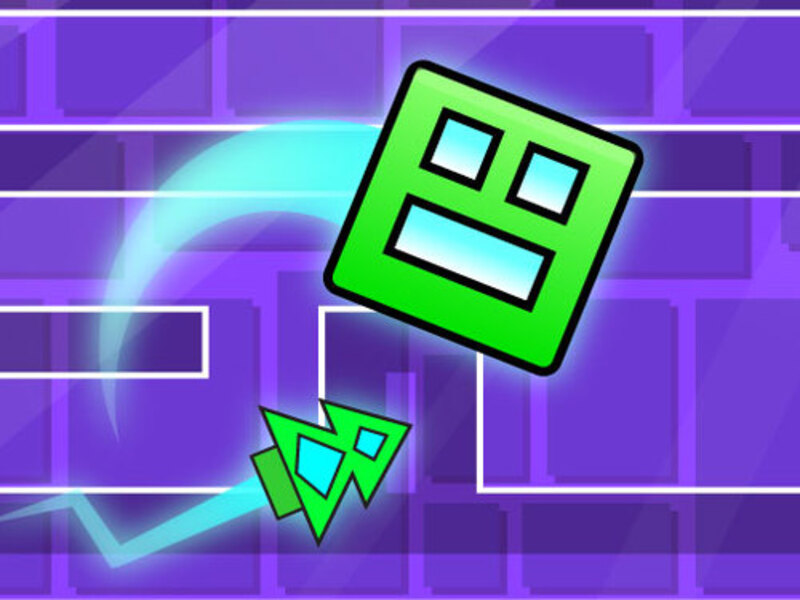 Laro Geometry dash maze mapa v2 online
