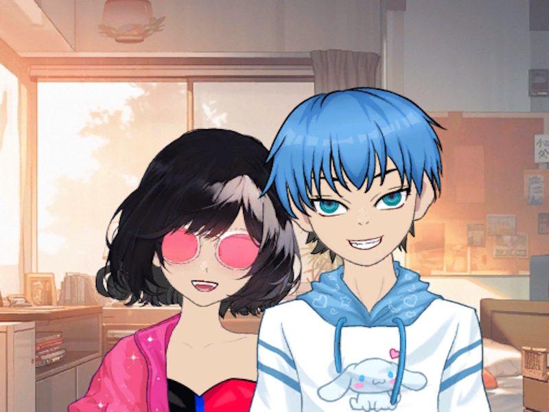 Laro Anime Couple: Avatar Maker online