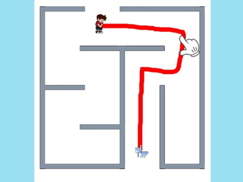 Laro Maze Escape Toilet Rush online