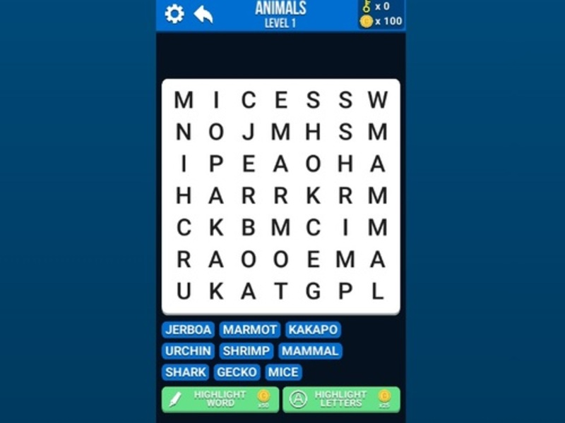 Laro Paghahanap ng salita online