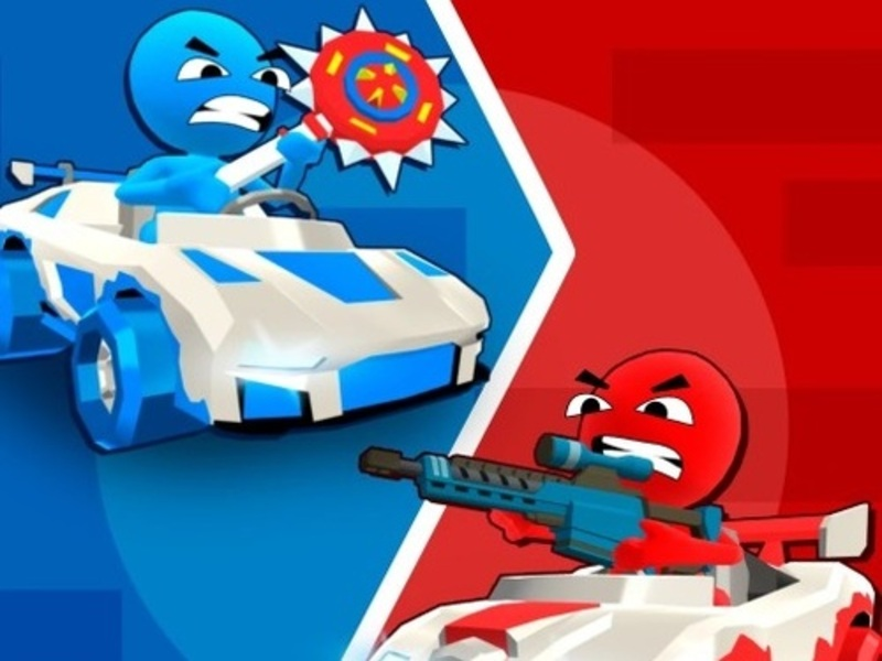 Laro Mga manlalaro ng Stickman Battle 1-4 online