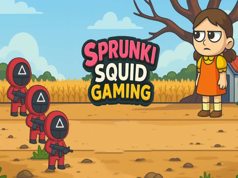 Laro Sprunki Squid Gaming online