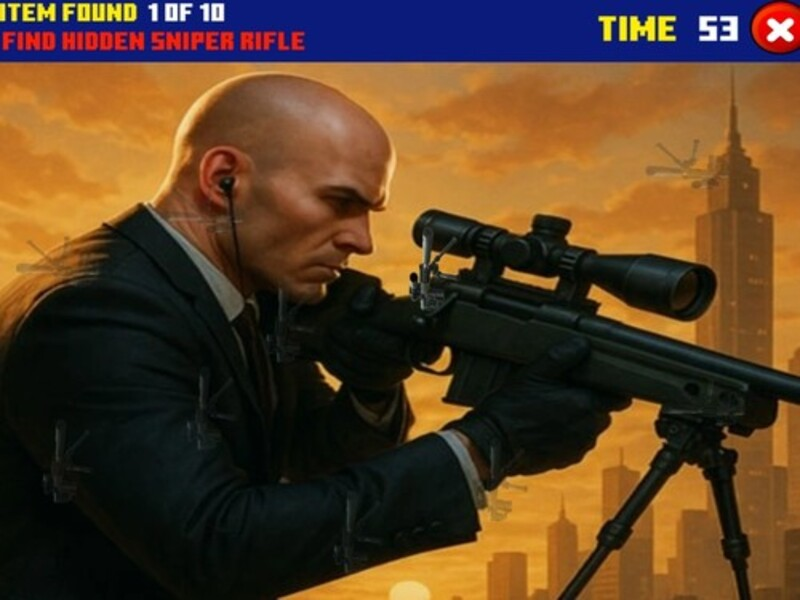 Laro Mr Sniper Nakatagong Rifle online